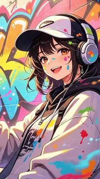 涂鸦女孩