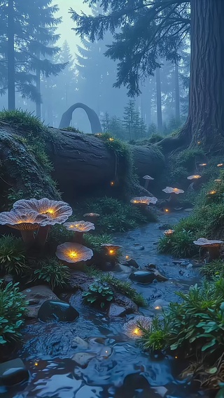 科幻蘑菇壁纸③