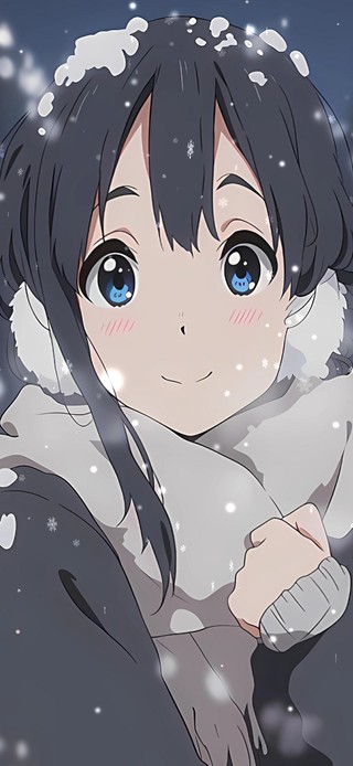 雪中女孩