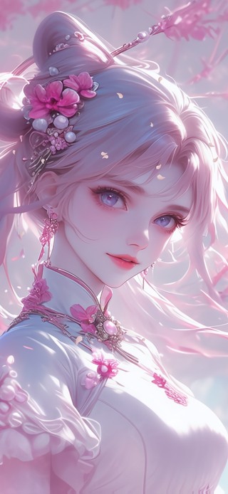 桃花笑春风