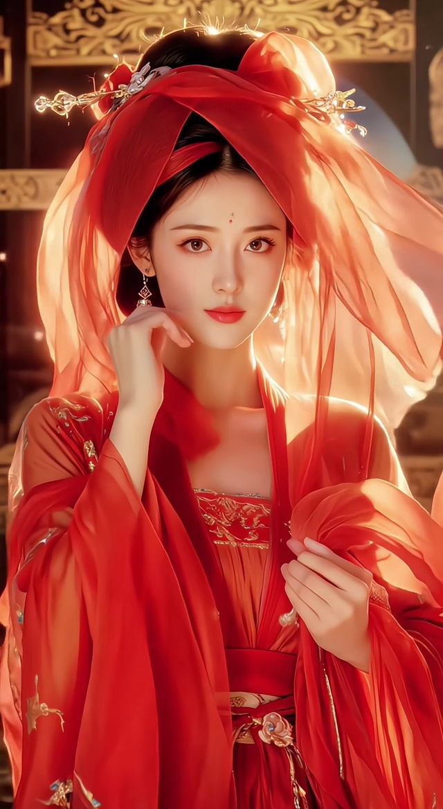 红衣少女