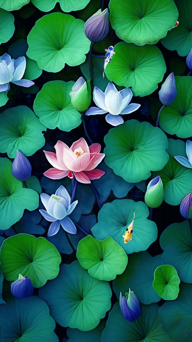 治愈荷花