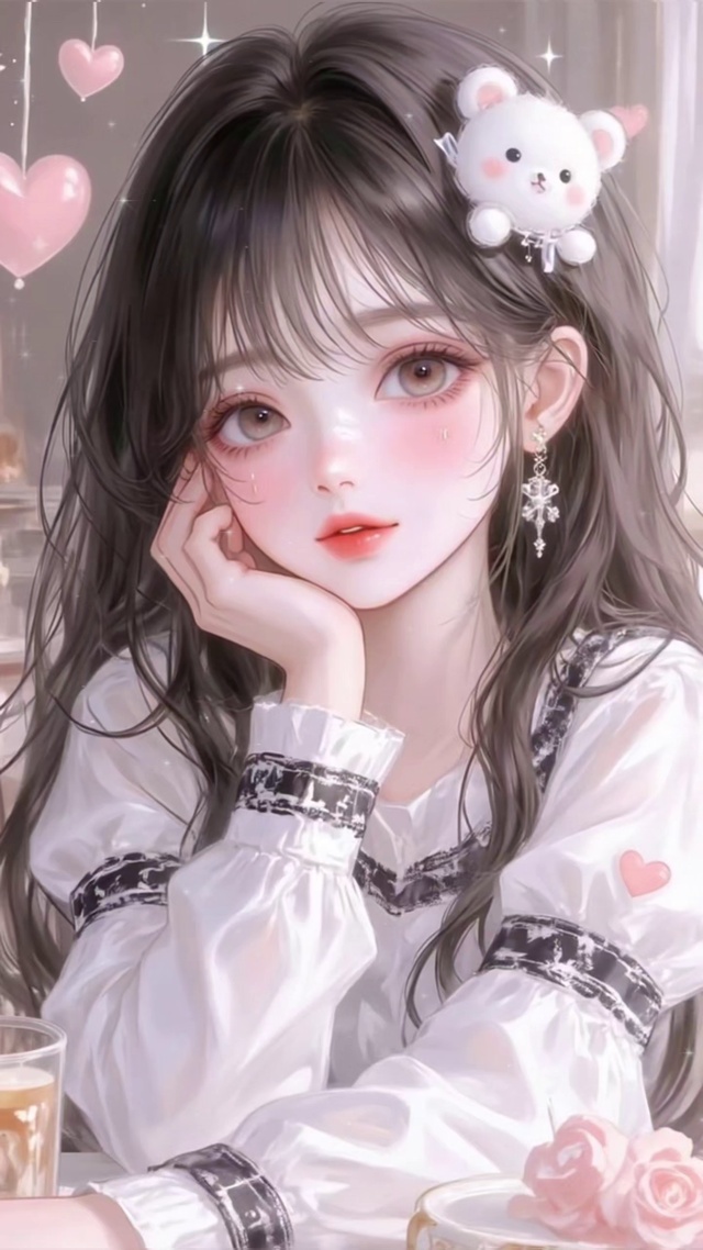 小熊可爱甜心女孩