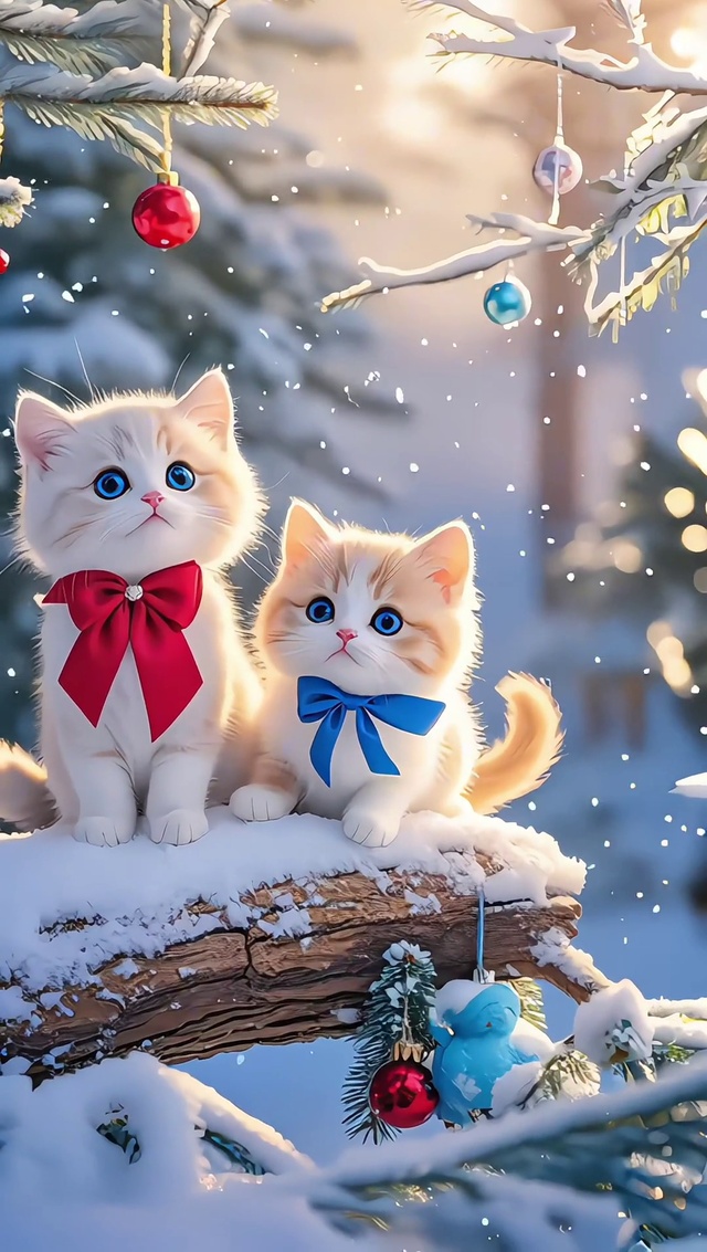 2025圣诞节猫咪