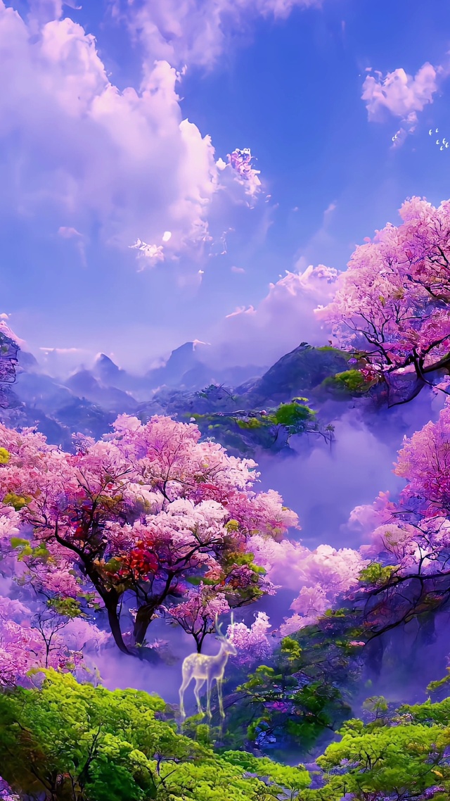 桃花开了