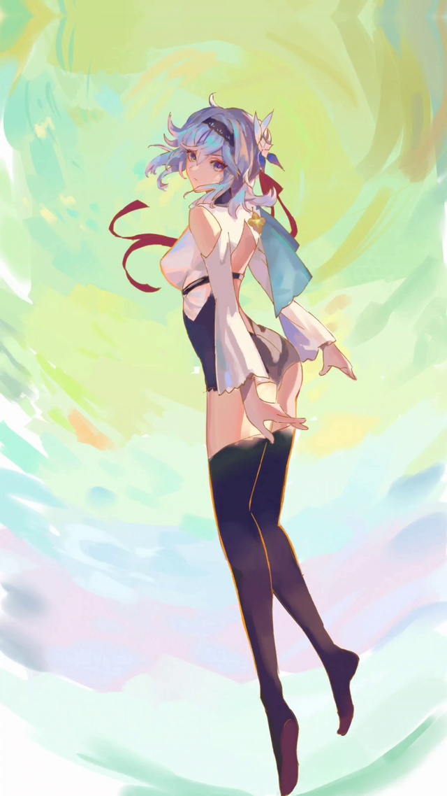 彩虹云优菈小姐姐4k