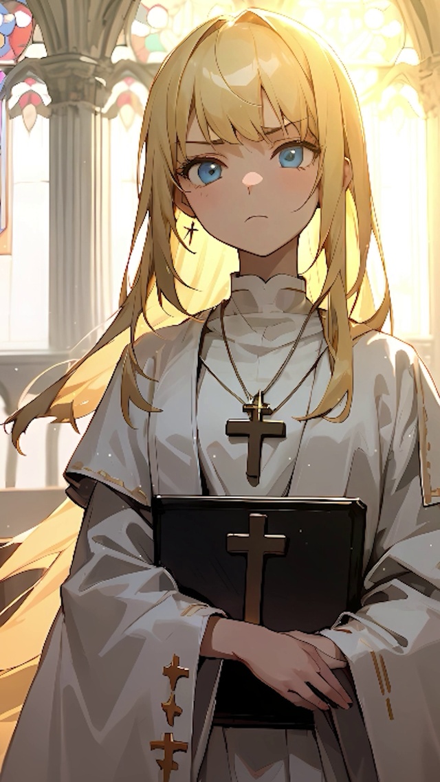 修女(动漫手机动态壁纸) - 动漫手机壁纸下载 - 元气壁纸