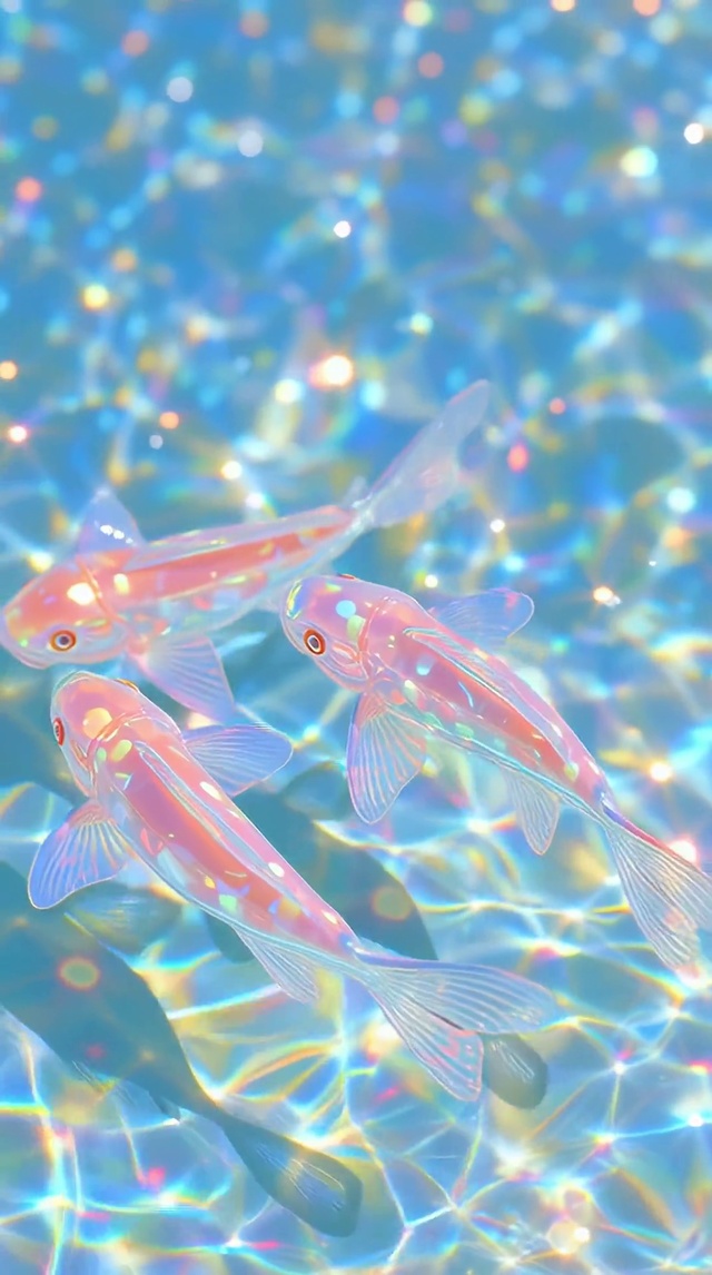 梦幻水晶游鱼