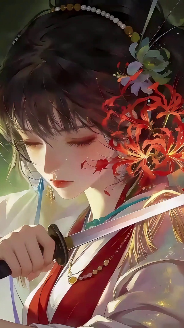 彼岸花剑光少女