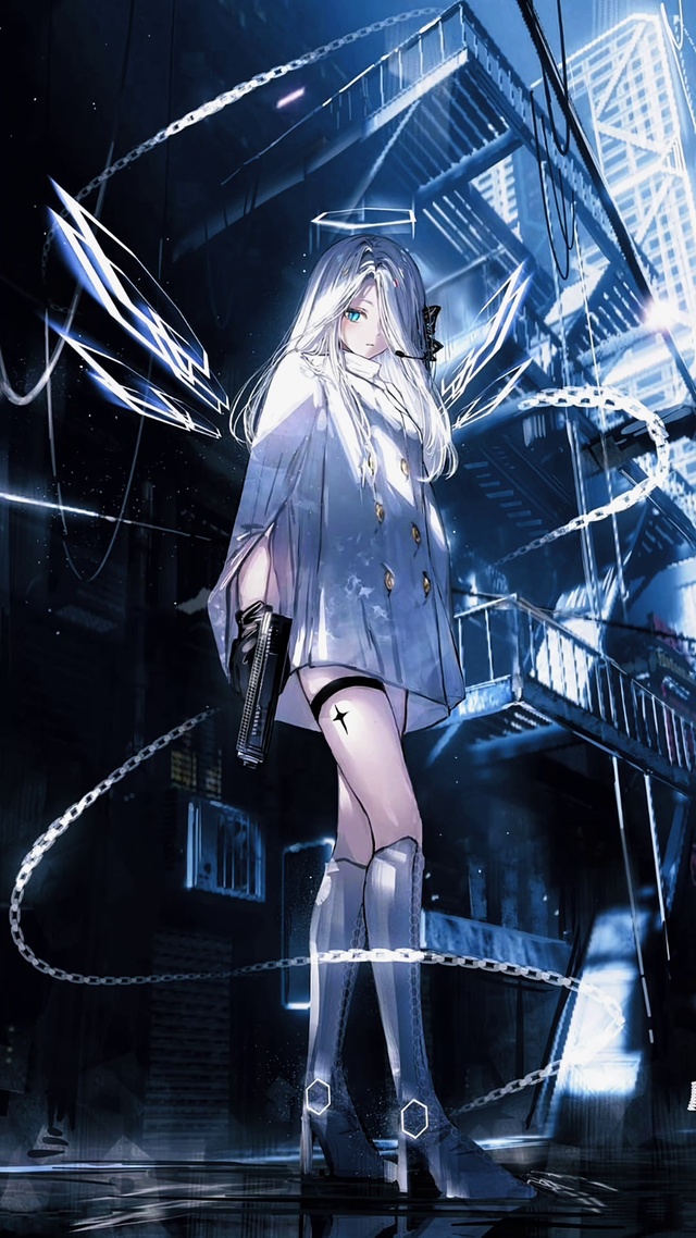 4K 二次元美少女
