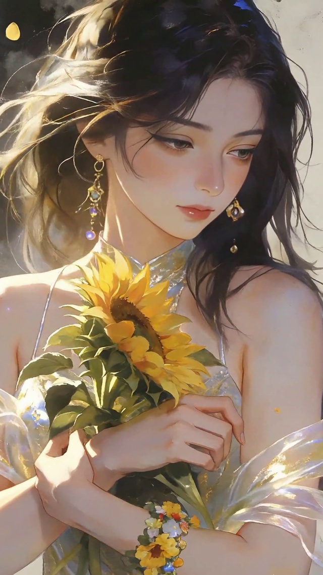 向日葵女孩