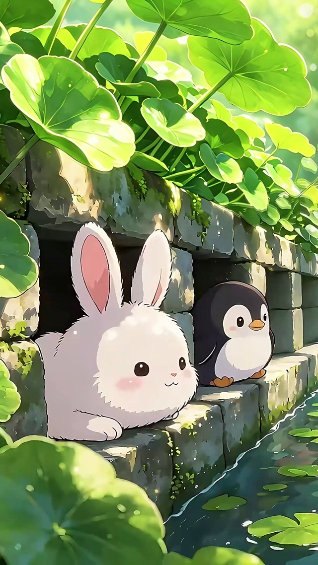 小伙伴们的夏日清凉沟渠