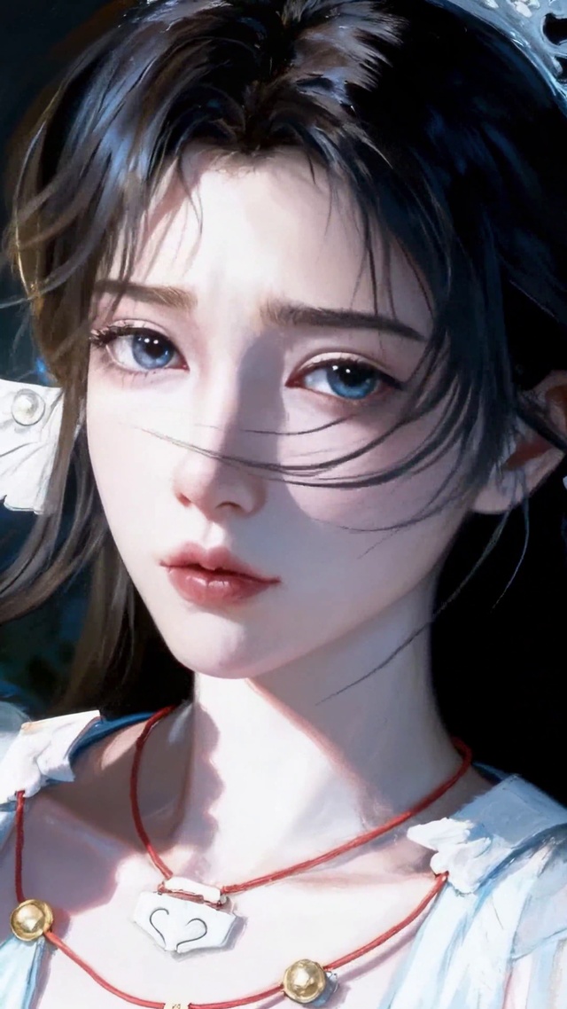 清冷古风二次元美少女