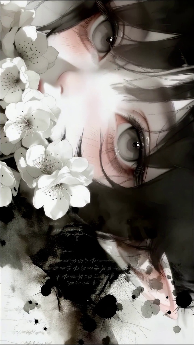 水墨精灵少女