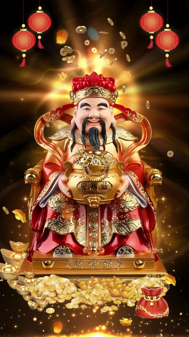 财富的黄金聚宝盆 无声
