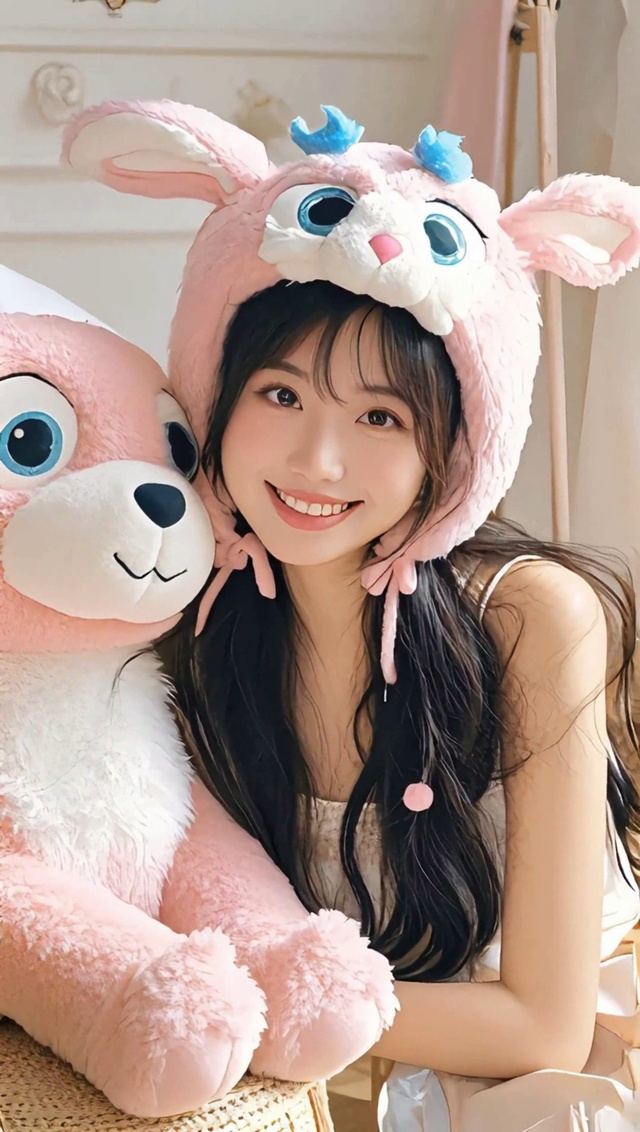 清纯家居女孩