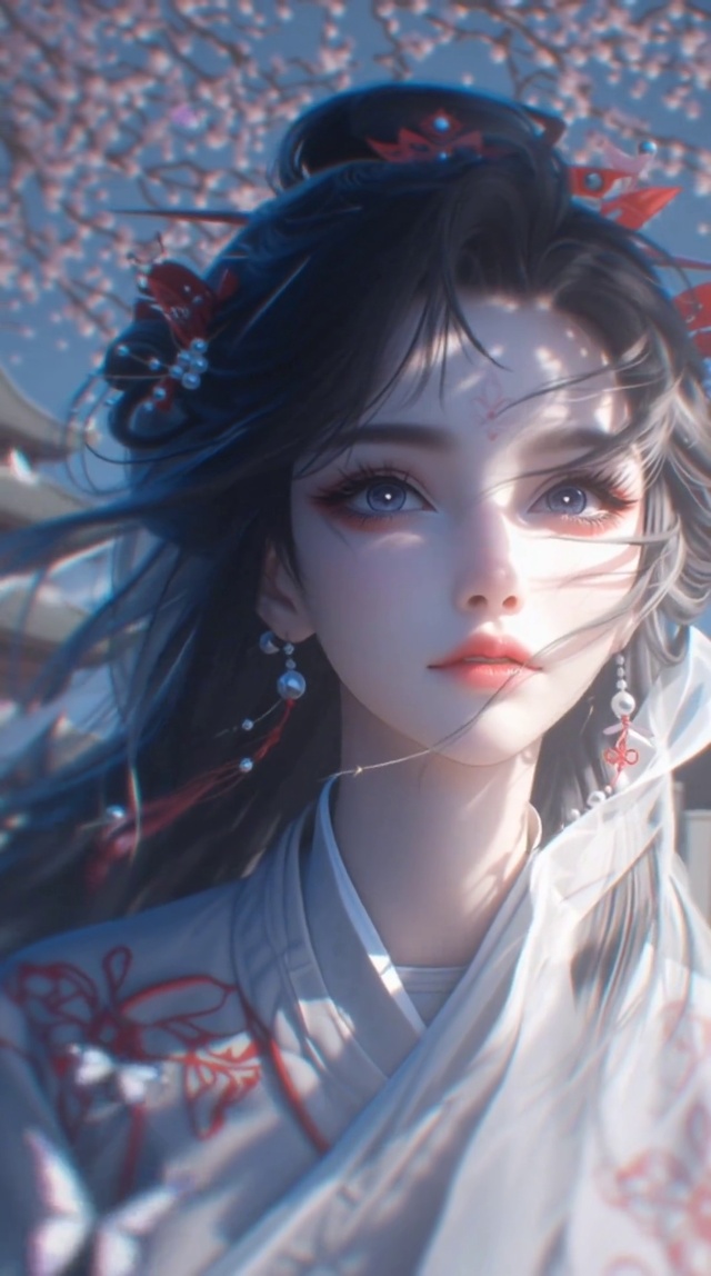 清新的国风动漫美女