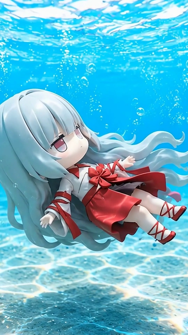 水中女孩