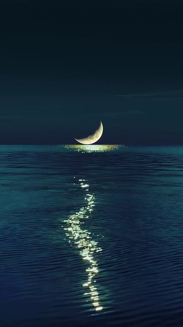 海上月亮