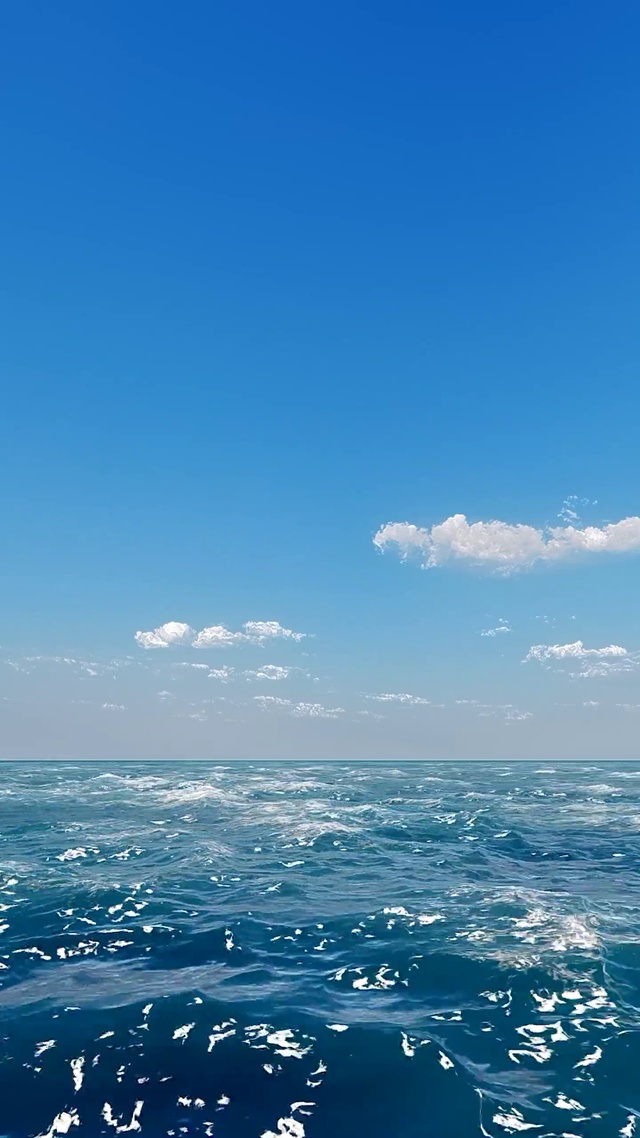 蔚蓝大海
