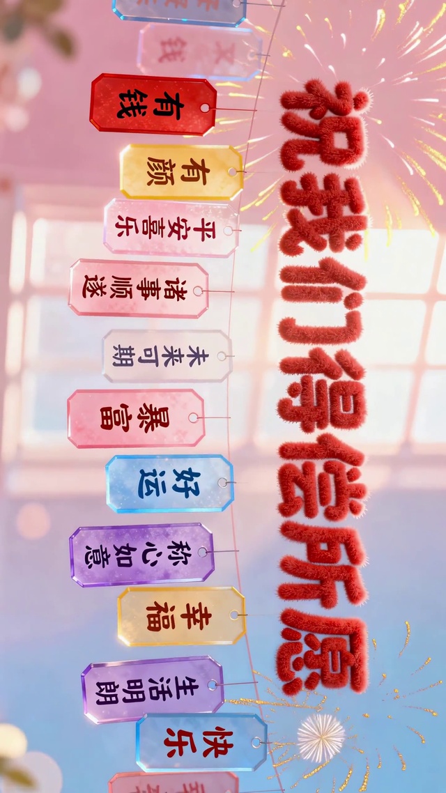 祝我们得偿所愿