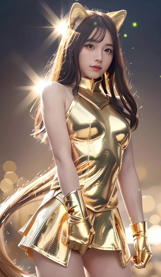 唯美黄金猫女仆美少女