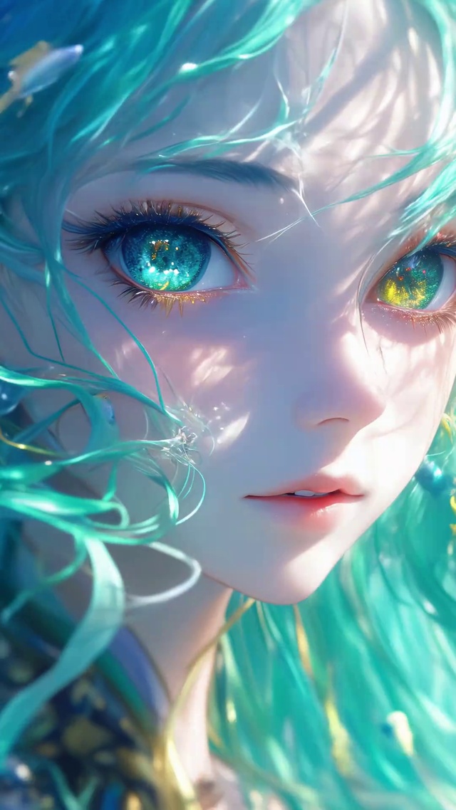 星海中可爱清纯的动漫美女