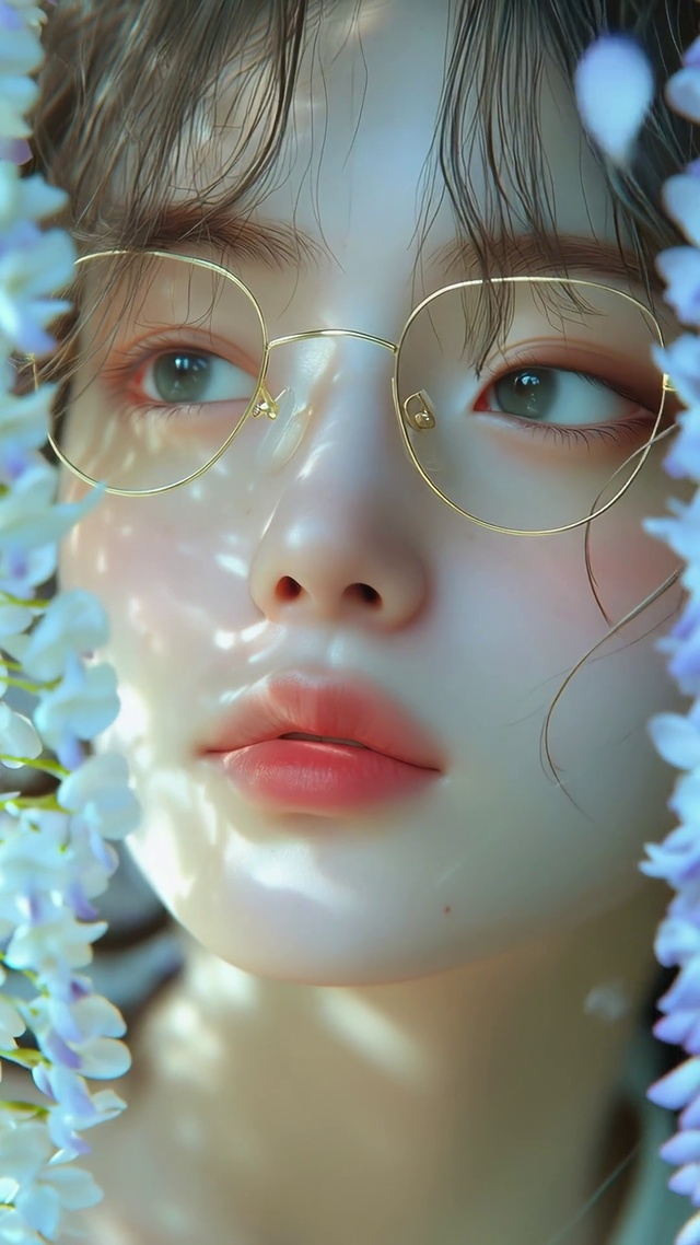 小清新治愈美女壁纸