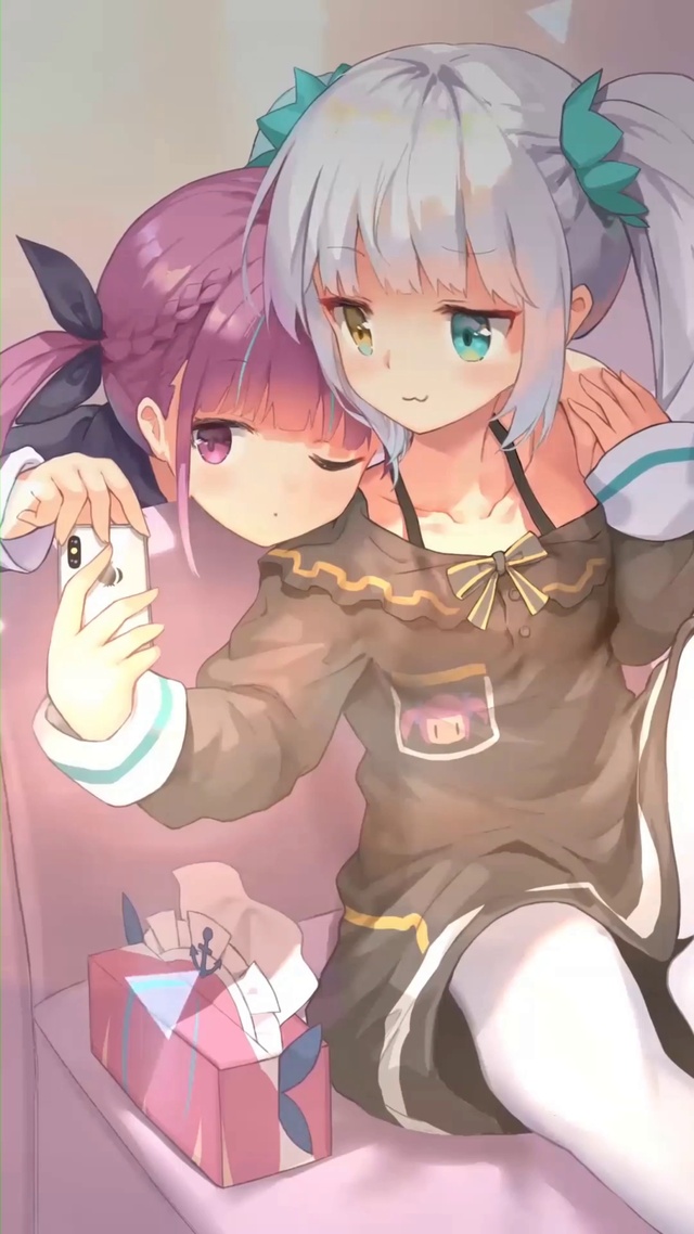 自拍少女