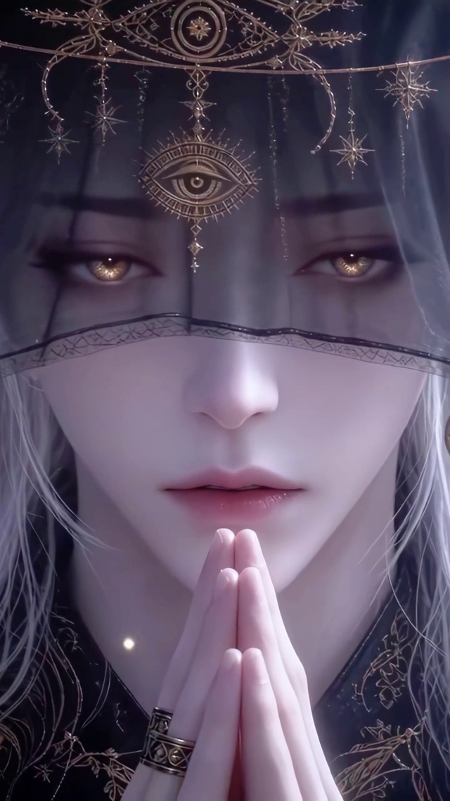 黑纱美男