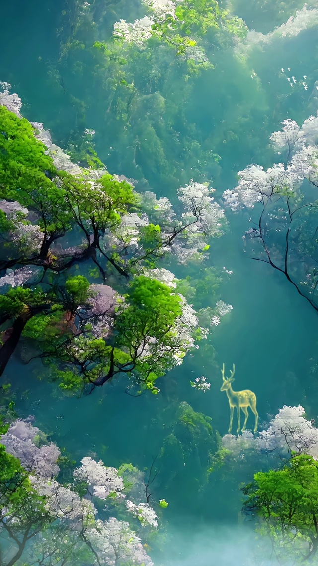 浪漫花林(风景手机动态壁纸) - 风景手机壁纸下载 - 元气壁纸