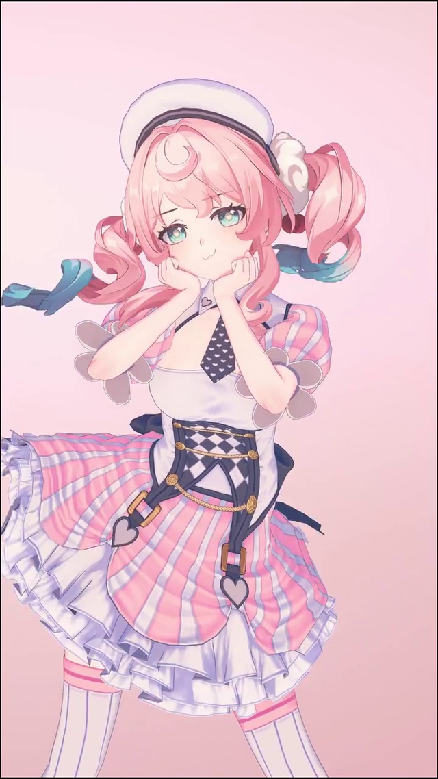 可爱的二次元动漫少女