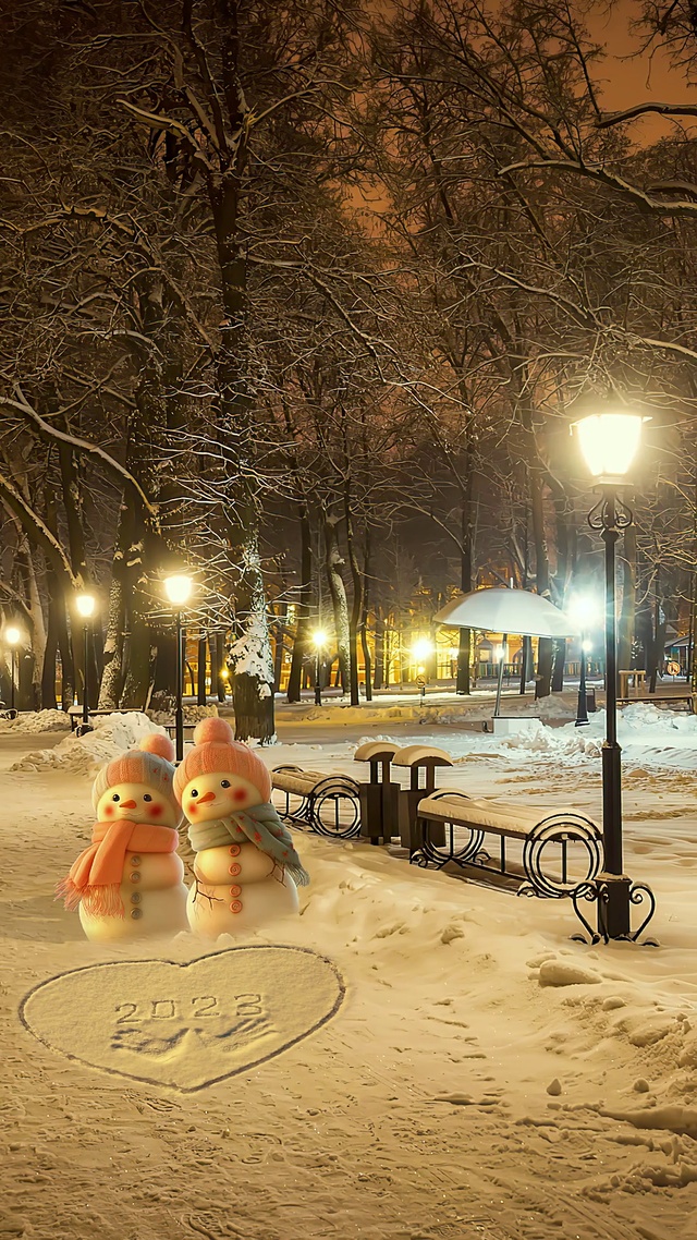 唯美雪景