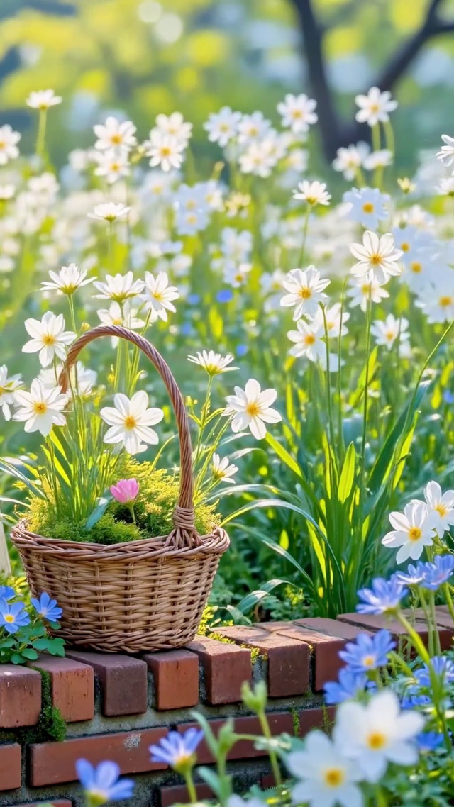 森系花园里的治愈春日