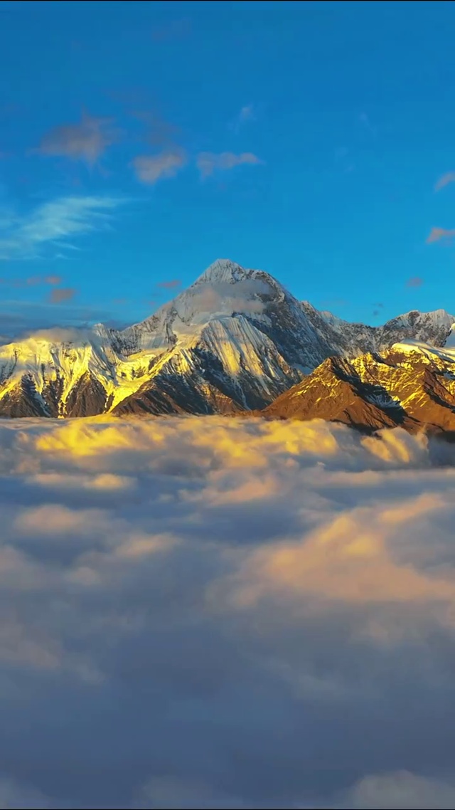 金山云海 风景手机动态壁纸 风景手机壁纸下载 元气壁纸