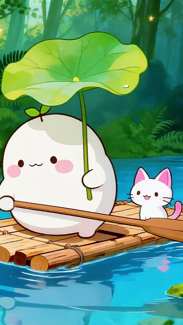 划船小团子
