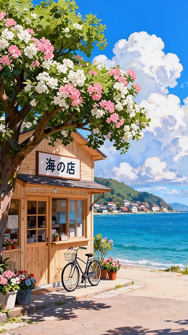 浪漫海边