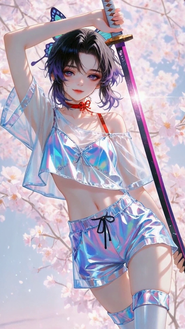 樱花下的美少女剑士蝴蝶忍