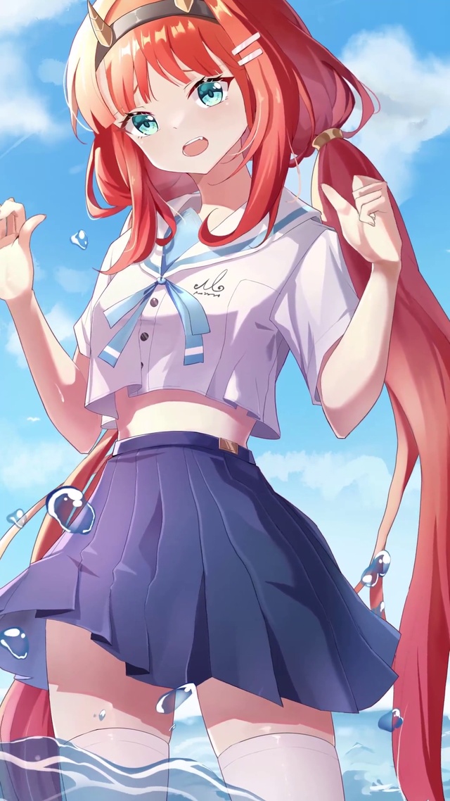 【原神】超可爱的水手服妮露！