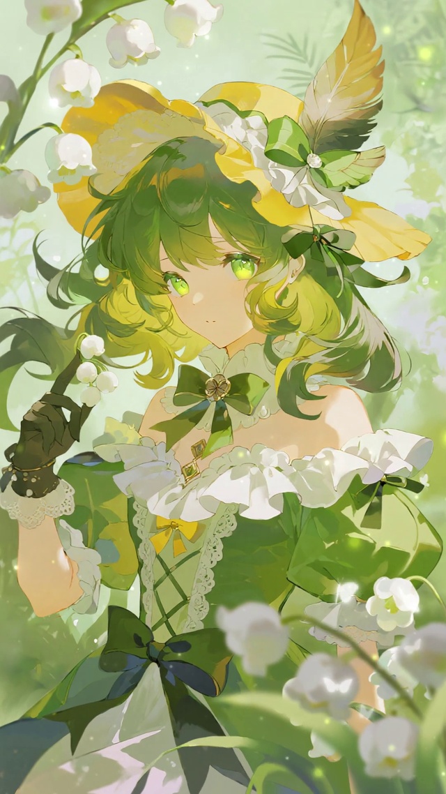 铃兰花春暖花开