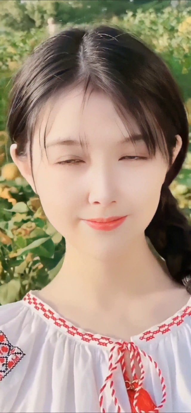 清纯美女甜美漂亮如花似玉田园美少女