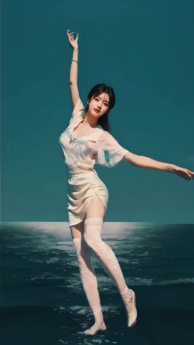 ai美女跳舞换装4k壁纸