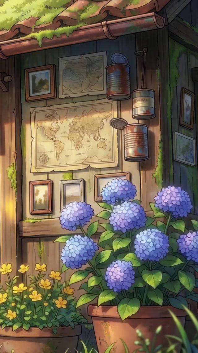 森林里的旧书屋