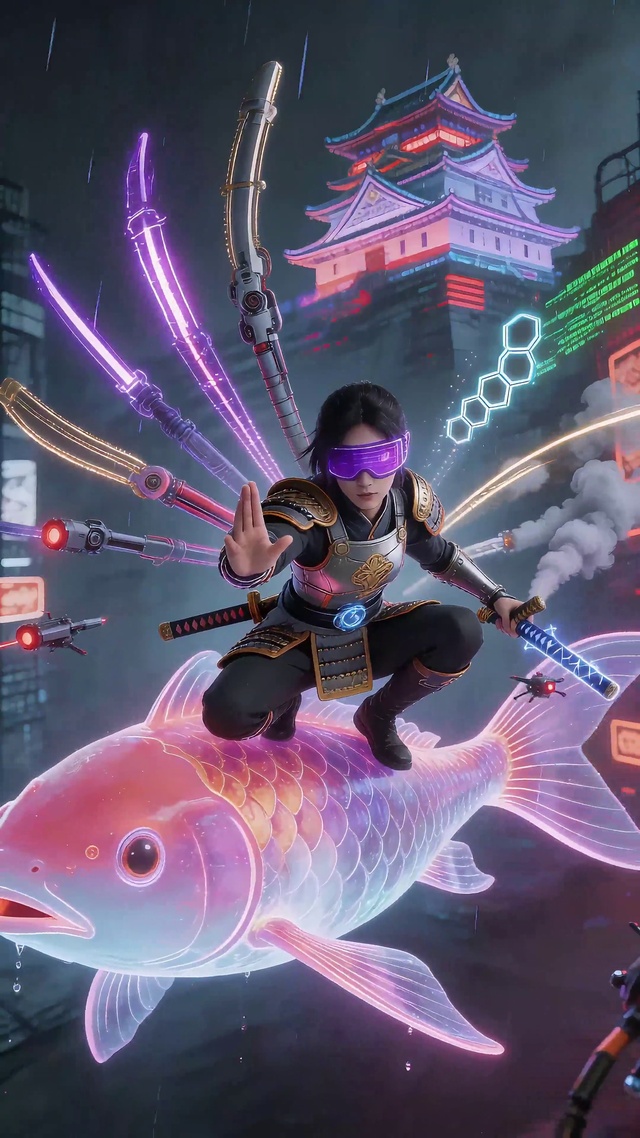 霓虹·武士姬