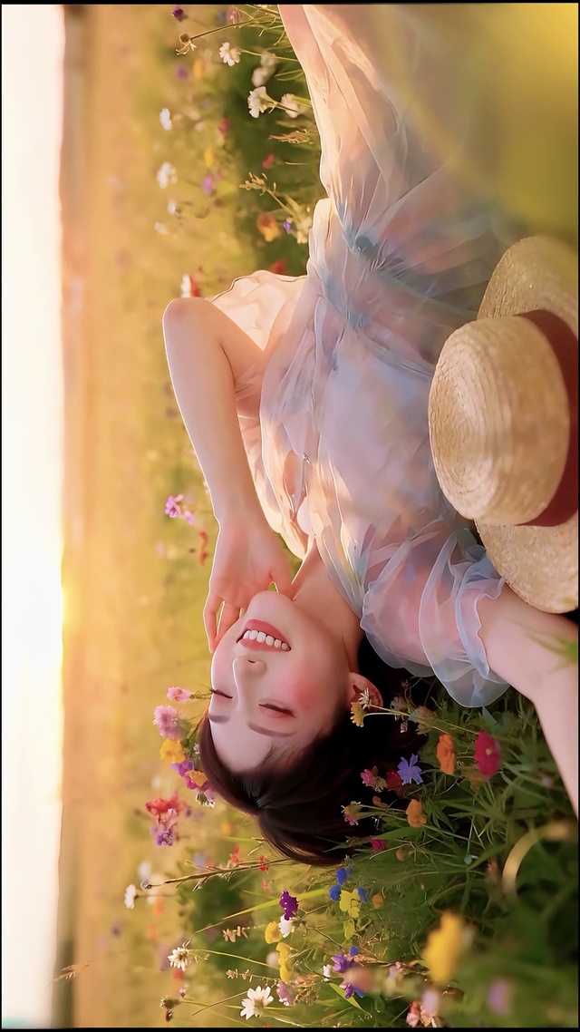 沉醉旷野暮光的少女