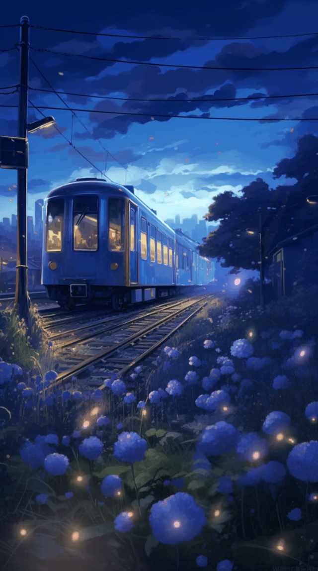 静谧夜晚
