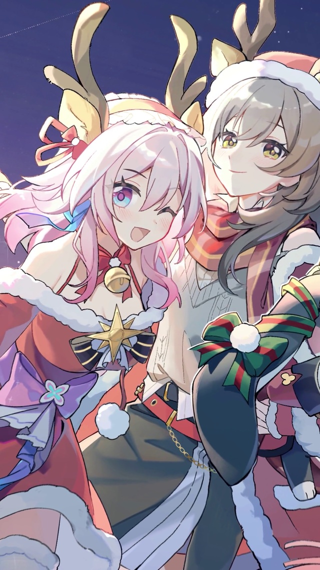 圣诞列车组-画师：狗脸在哪里