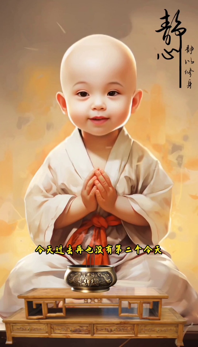 可爱小和尚