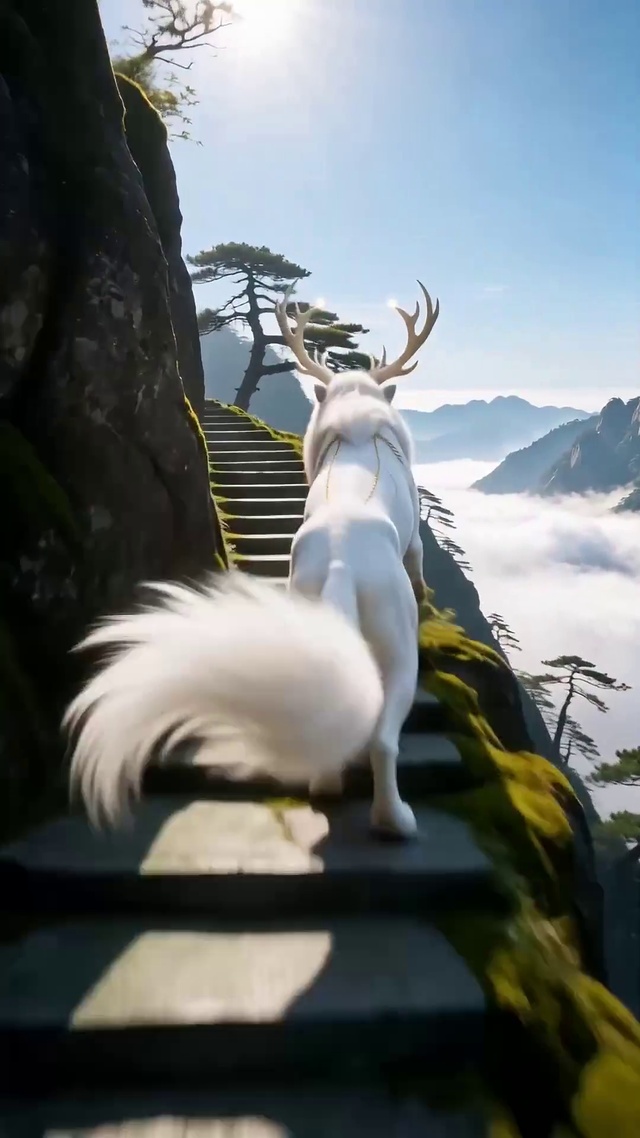 白泽之深山石阶