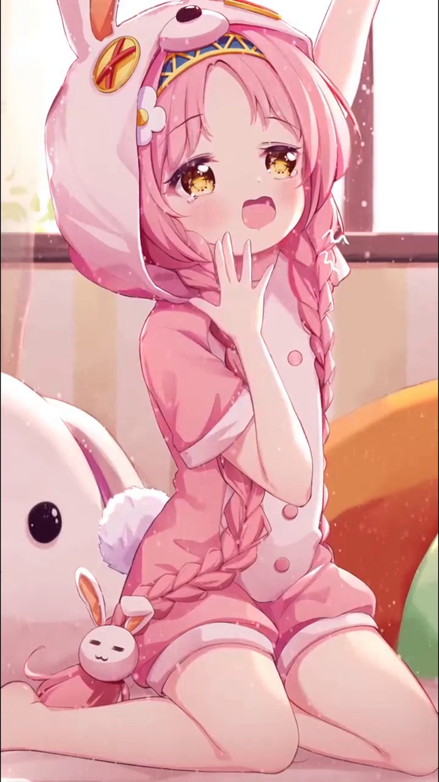 房间里的少女